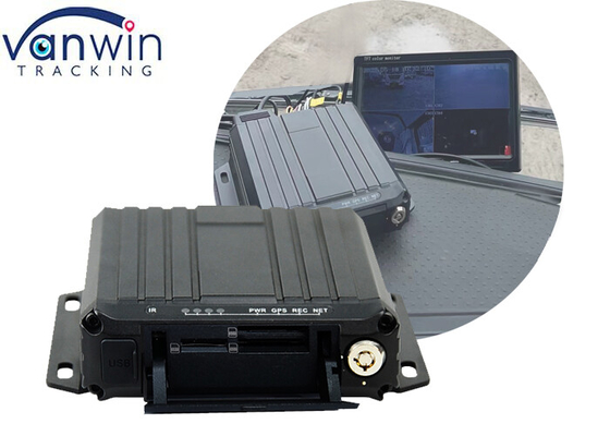 वाहन सीसीटीवी के लिए 1080p एसडी कार्ड 4 चैनल वीडियो रिकॉर्डर कैमरा सिम कार्ड एमडीवीआर